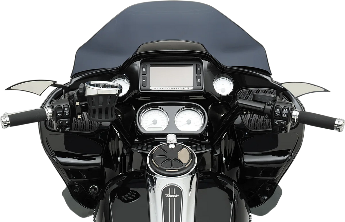 Trask Handlebar - V-Line - FLTR - Black - Side View