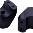 Load image into Gallery viewer, Trask Risers - Assault - 2" - Black - Side View