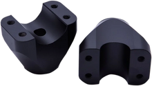 Load image into Gallery viewer, Trask Risers - Assault - 2" - Black - Side View