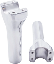 Load image into Gallery viewer, Trask Risers - Assault - 4" x 1-1/4" - Chrome - Main Product View