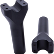 Load image into Gallery viewer, Trask Risers - Assault - 6" - Black - Main Product View