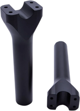Load image into Gallery viewer, Trask Risers - Assault - 8" - Black - Main Product View