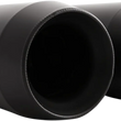 Load image into Gallery viewer, Trask Slip-On Mufflers - Black - Side View