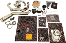 Load image into Gallery viewer, Trask Tornado Turbo Performance Kit - Polished with Brushed Stainless Steel Exhaust - Main Product View