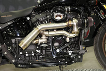 Load image into Gallery viewer, Trask Tornado Turbo Performance Kit - Polished with Brushed Stainless Steel Exhaust - Side View