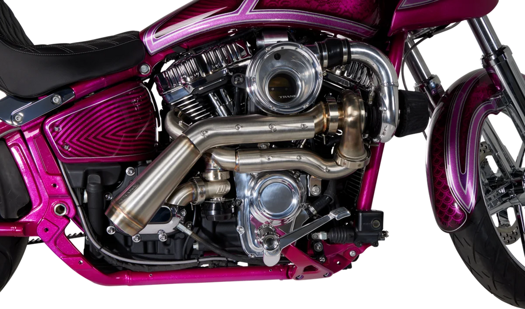 Trask Tornado Turbo Performance Kit - Polished with Brushed Stainless Steel Exhaust - Additional View 5