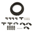 Load image into Gallery viewer, Trick Flow LS Steam Line Plumbing Kit Blk Nylon Braided TFS-306SB601