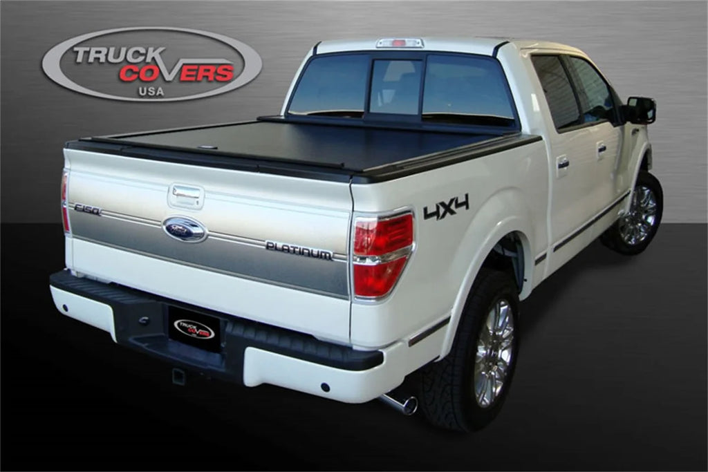 Truck Covers USA American Roll Cover - Hard Retractable Roll-up Tonneau Cover - Main Product View