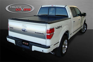 Truck Covers USA American Roll Cover - Hard Retractable Roll-up Tonneau Cover fits 2009-2023 Dodge / Ram - Main Product View