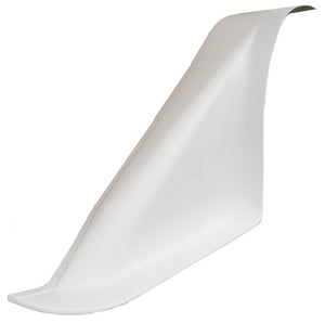 True Performance & Fabrication Fender Left Asphalt Outlaw White DTR1033
