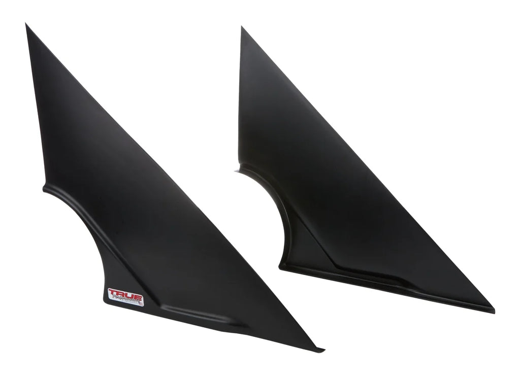 True Performance & Fabrication Fenders Mini-Wedge Pair Black DTR1200