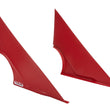 Load image into Gallery viewer, True Performance &amp; Fabrication Fenders Mini-Wedge Pair Red DTR1202