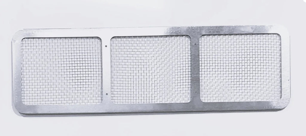 True Performance & Fabrication Nose Screen Lower Raw Aluminum DTR1001