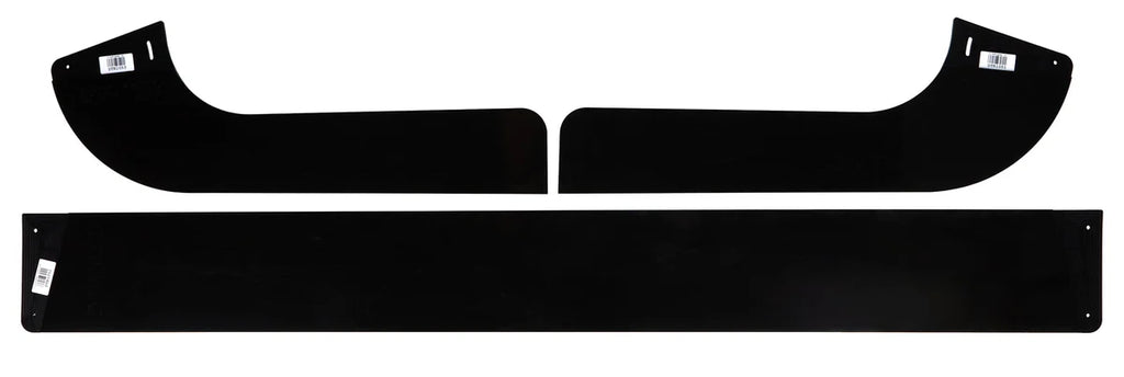True Performance & Fabrication Splitter Kit Blk Asphalt Outlaw 1/4in 3pc DTR1050