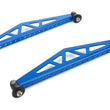Load image into Gallery viewer, True Performance &amp; Fabrication Spoiler Brace 10.5in Blue Pair DTR1304