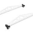 Load image into Gallery viewer, True Performance &amp; Fabrication Spoiler Brace 10.5in White Pair DTR1303