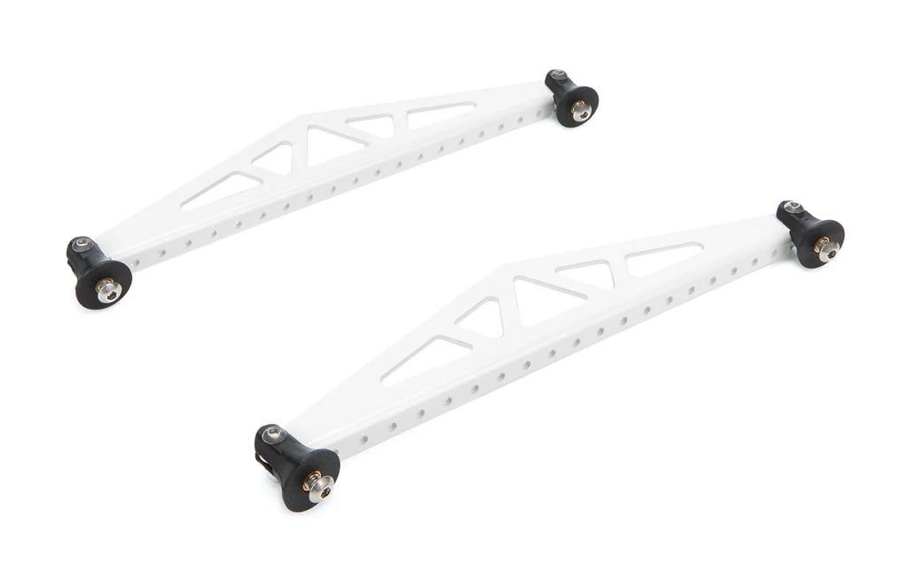True Performance & Fabrication Spoiler Brace 10.5in White Pair DTR1303