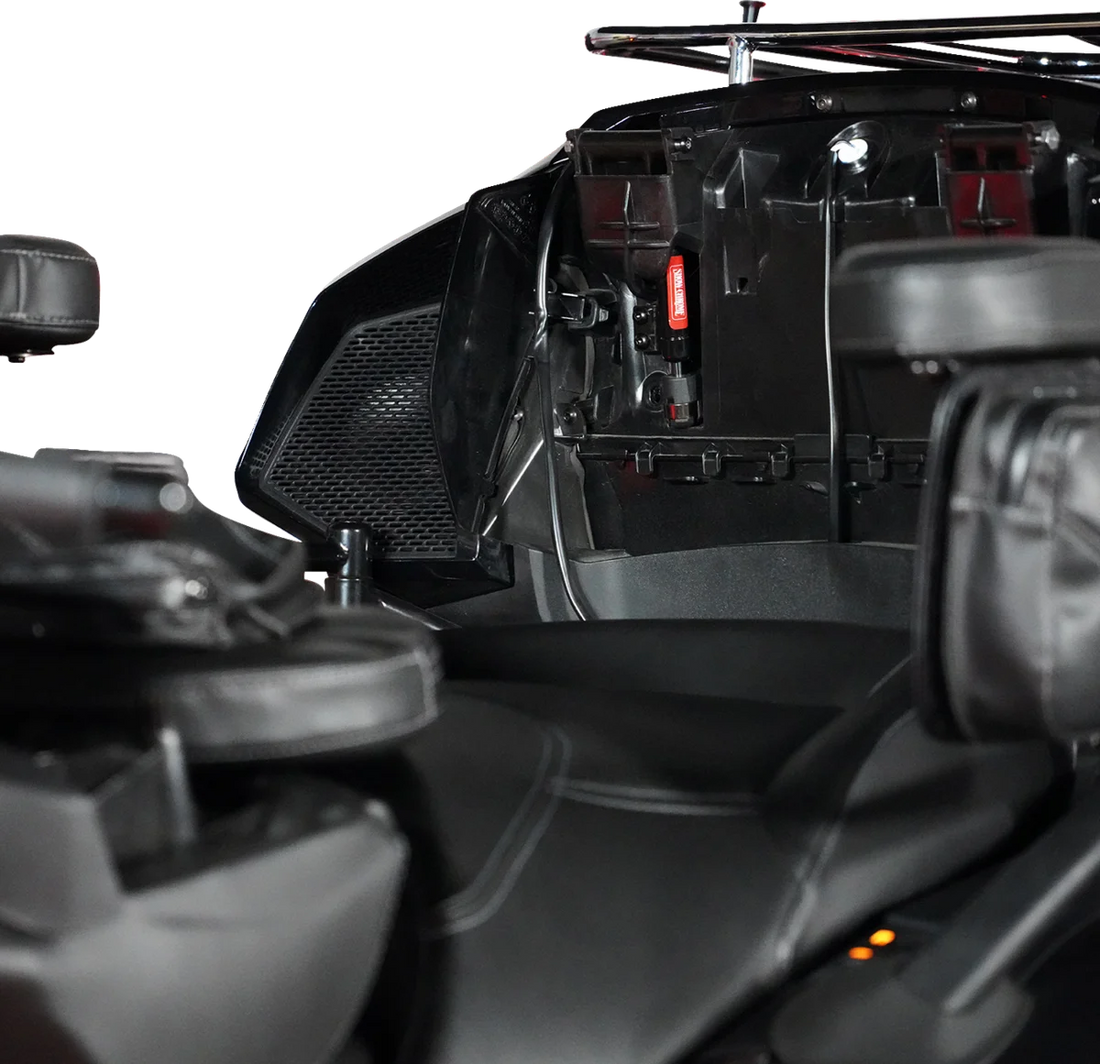 Trunk Shock - Can-Am RT Show Chrome - Back View