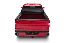 Load image into Gallery viewer, Truxedo 19-20 GMC Sierra &amp; Chevrolet Silverado 1500 (New Body) 5ft 8in Sentry CT Bed Cover - Back View