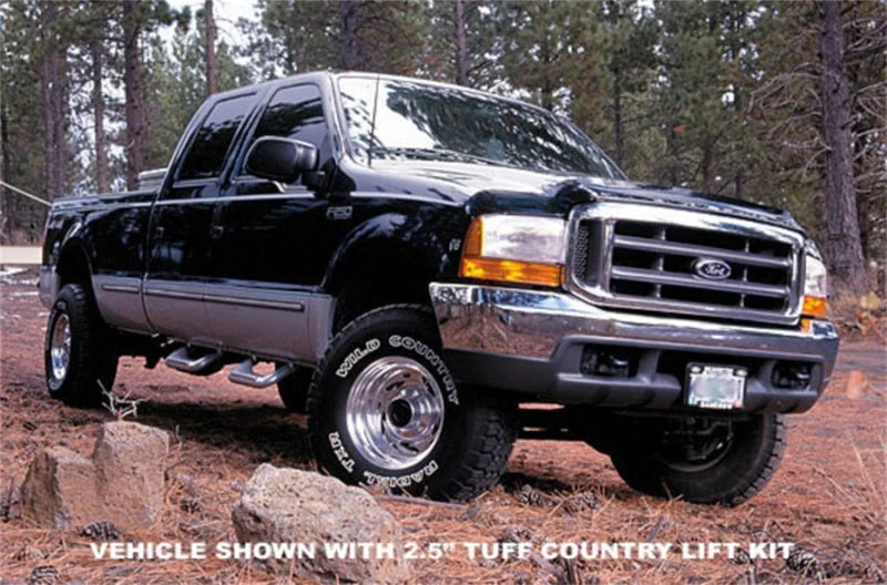 Tuff Country 00-04 Ford F-350 Super Duty 4x4 3in Front Lift Kit (No Shocks) - Side View