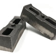 Load image into Gallery viewer, Tuff Country 01-10 Chevy Silverado 2500HD/3500 4wd 2in Cast Iron Lift Blocks Pair - Side View