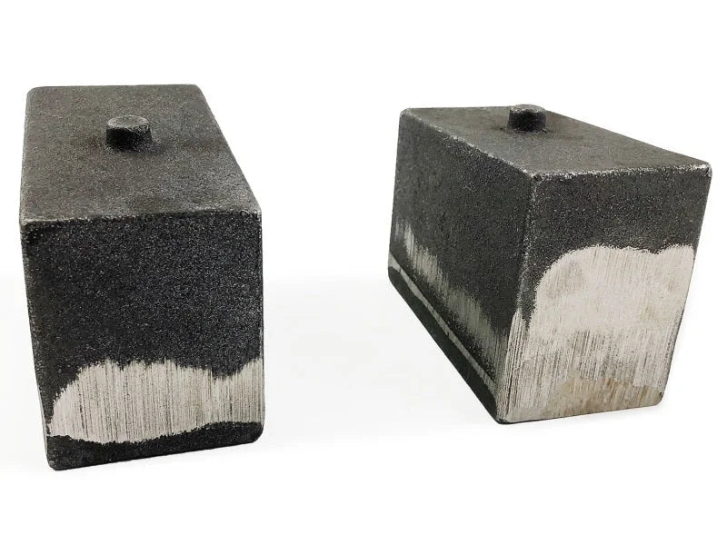 Tuff Country 03-13 Dodge Ram 2500 4wd / 03-22 Ram 3500 4in Cast Iron Lift Blocks Pair - Side View