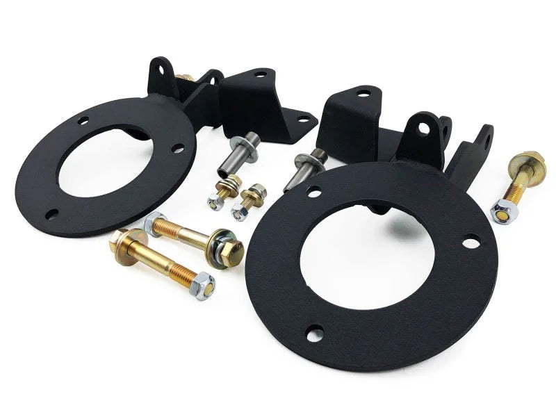 Tuff Country 03-13 Dodge Ram 2500 4wd Front Dual Shock Kit - Side View