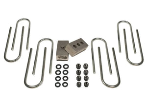 Tuff Country 03-13 Ram 2500 / 03-22 3500 4wd (w/3.5 or 4in Rear axle) 2in Rear Block & U-Bolt Kit