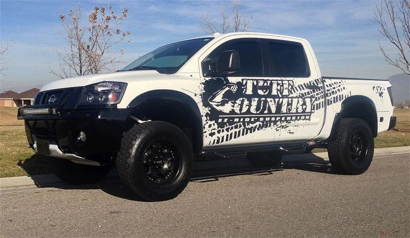 Tuff Country 04-15 Nissan Titan 4wd 4in Lift Kit (No Shocks) - Side View