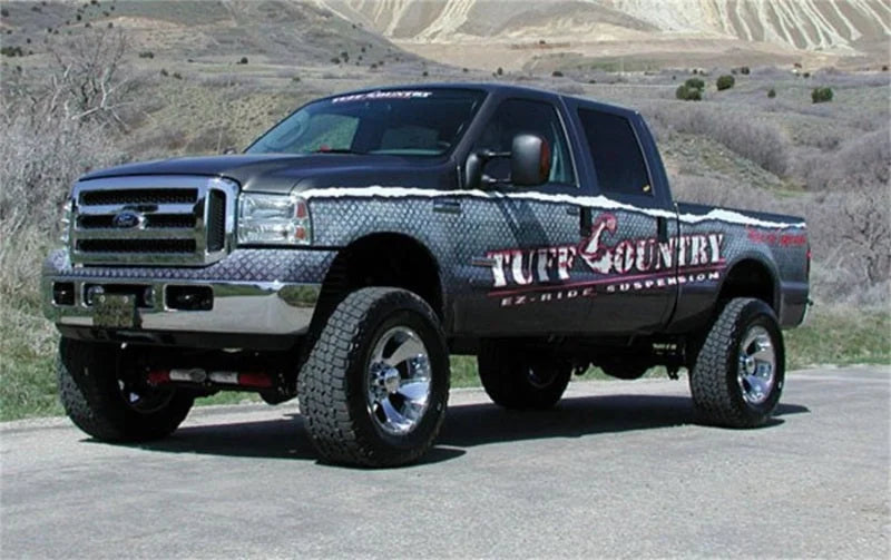 Tuff Country 05-07 F-350 Supr Dty 4X4 5in Lift Kit (w/Repl. Rad. Arm Drop Brkt No Shocks) - Side View