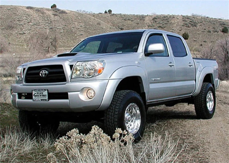 Tuff Country 05-23 Toyota Tacoma 4x4 & PreRunner 3in Lift Kit (Excludes TRD Pro) SX6000 Shocks - Back View