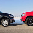 Load image into Gallery viewer, Tuff Country 07-22 Toyota Tundra 4x4 &amp; 2wd 4in Uni-Ball Lift Kit (Excludes TRD Pro SX6000 Shocks) - Back View