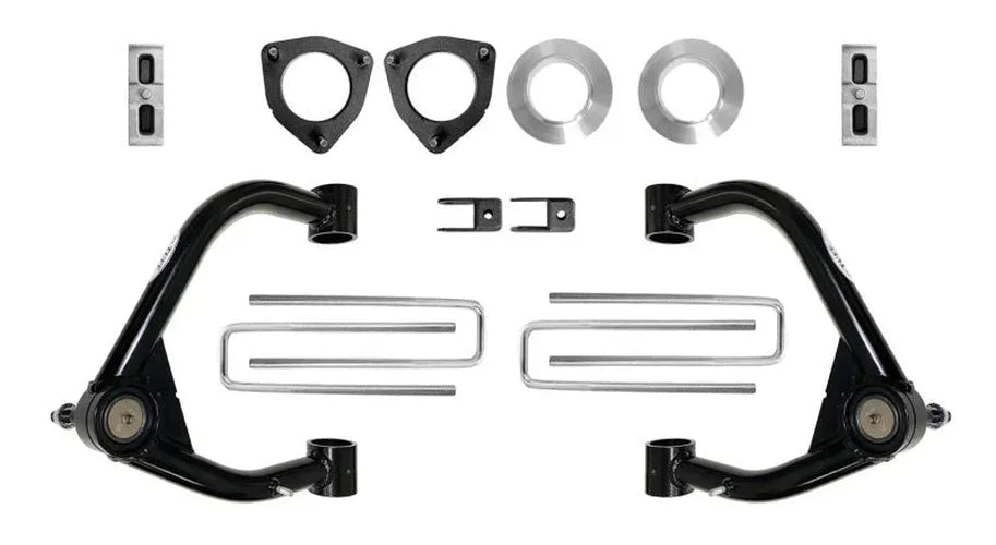 Tuff Country 19-23 Chevy 1500 4x4 4in Lift Kit w/ Upper Control Arms - Detail View