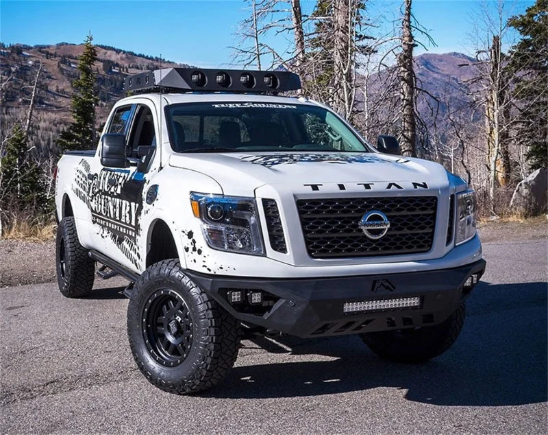 Tuff Country 16-23 Nissan Titan XD 4x4 4in Uni-Ball Lift Kit (No Shocks) - Side View
