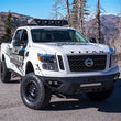 Load image into Gallery viewer, Tuff Country 16-23 Nissan Titan XD 4x4 4in Uni-Ball Lift Kit (SX8000 Shocks) - Side View