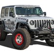 Load image into Gallery viewer, Tuff Country 18-23 Jeep Wrangler JLU (4 door Models Only) 4in Lift Kit (SX8000 Shocks) - Side View