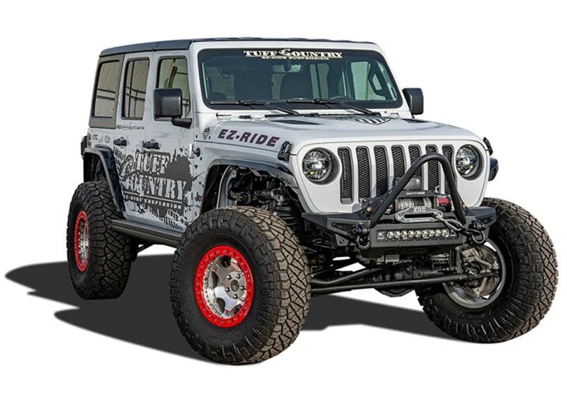 Tuff Country 18-23 Jeep Wrangler JLU (4 door Models Only) 4in Lift Kit (SX8000 Shocks) - Side View
