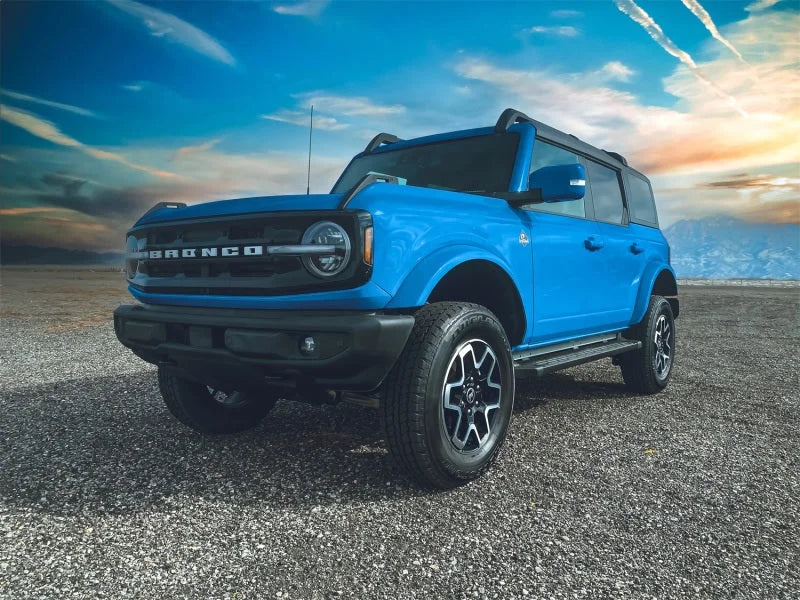 Tuff Country 21-23 Ford Bronco 2in Suspension Lift Kit Front and Rear - Side View