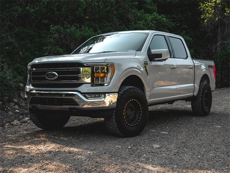 Tuff Country 21-23 Ford F-150 4x4 3in Front Lift Kit w/Ball Joint Upper Control Arms - Installation View