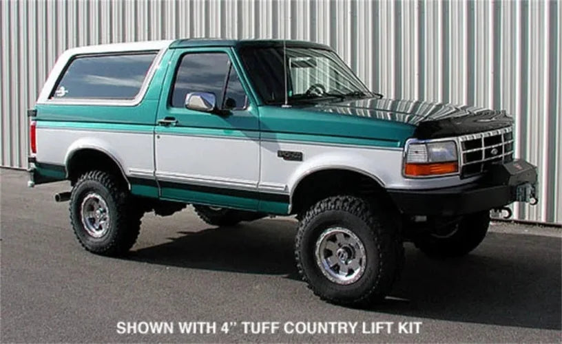 Tuff Country 81-96 Ford Bronco Lift Kit (No Shocks) 24815 - Side View