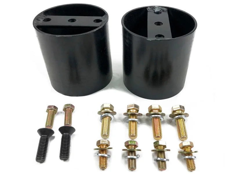 Tuff Country 4in Air Bag Spacers Non-Tapered Pair - Side View