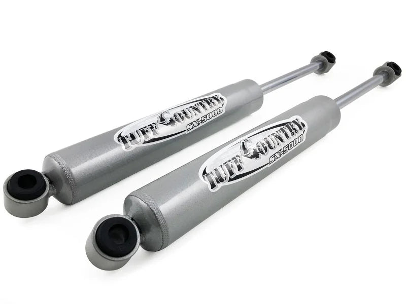 Tuff Country 69-87 Chevy Truck 1/2 & 3/4 Ton 4wd K10/K20 Dual Steering Stabilizer (In-Line Style) - Side View