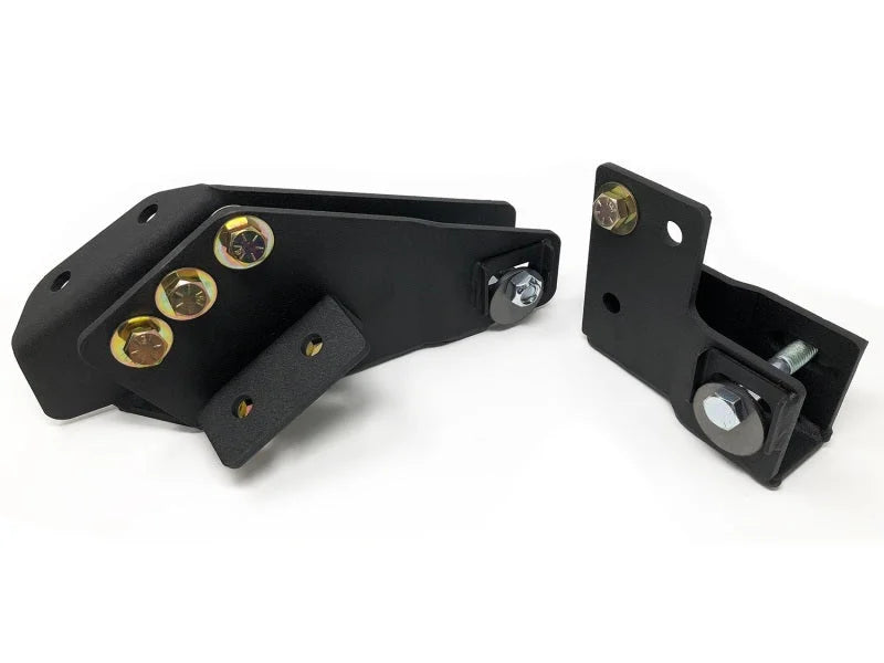 Tuff Country 80-96 Ford F-150 4wd (with 4in Front Lift Kit) Axle Pivot Drop Brackets Pair - Side View