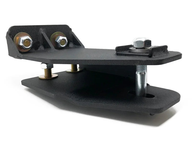 Tuff Country 80-97 F-250 4wd (w/4in Front Lift Kit And 4 Bolt Mounting) Axle Pivot Drop Brackets Pr. - Side View