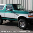 Load image into Gallery viewer, Tuff Country 81-96 Ford Bronco Lift Kit (No Shocks) 24815 - Side View