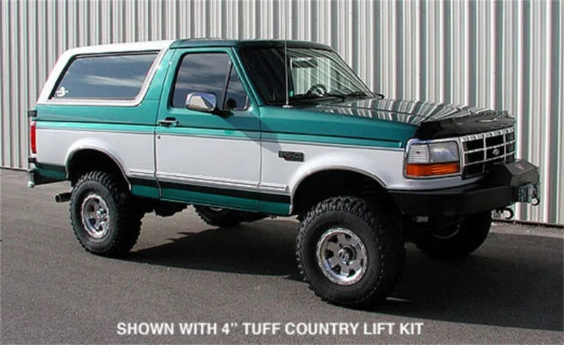 Tuff Country 81-96 Ford Bronco Lift Kit (No Shocks) 24815 - Side View