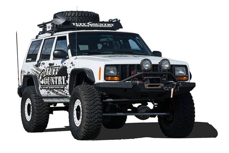Tuff Country 87-01 Jeep Cherokee 4x4 3.5in Lift Kit with Rear Leaf Springs (SX6000 Shocks) - Detail View