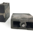 Load image into Gallery viewer, Tuff Country 94-01 Dodge Ram 1500 4wd 5.5in Cast Iron Lift Blocks Pair - Side View