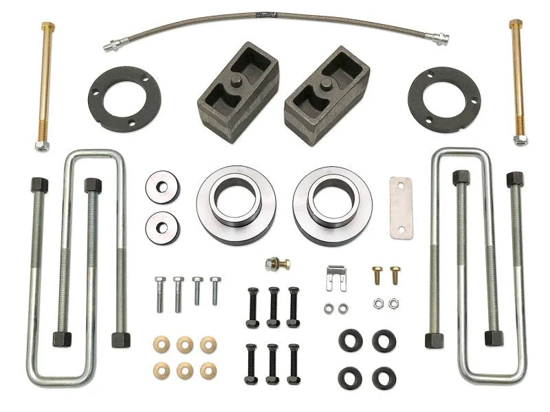 Tuff Country 95-04 Toyota Tacoma 4x4 & PreRunner 3in Lift Kit (SX6000 Shocks) - Side View