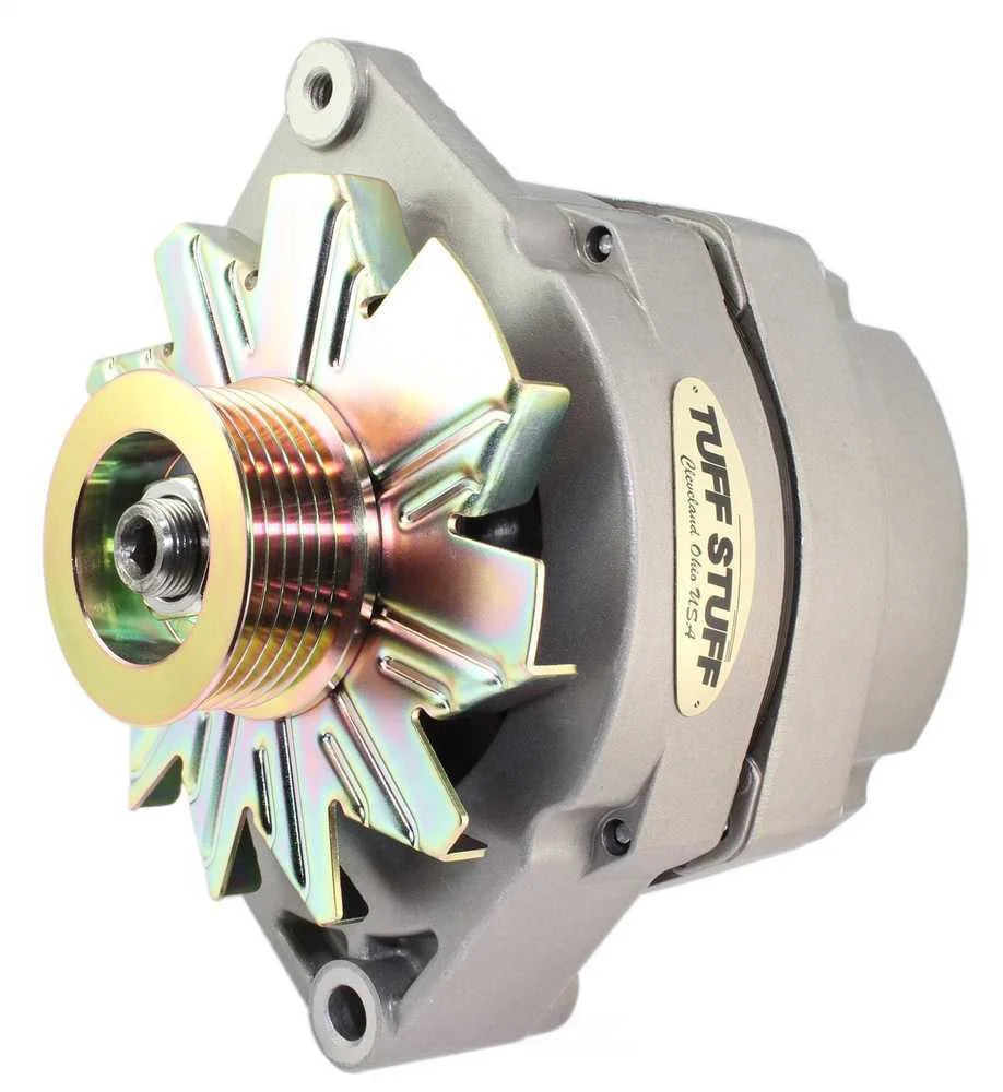 Tuff Stuff Performance Accessories 140 Amp Alternator 1 Wire 6-Groove 7127K6G fits Gm - Main Product View